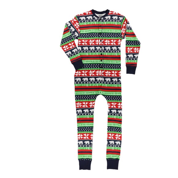 Lazy One Christmas Pajamas | Kid Flapjack Sweater Bear - Picture 2 of 9